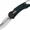 Buck Knives Buck 750BKX Redpoint, 2.75" 420HC Combo Blade, Black Rubber