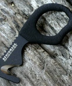 Benchmade Knives Benchmade Rescue Hook 7BLKW, 4.30 in. Strap Cutter, Soft Black Sheath