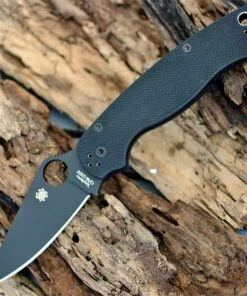 Spyderco Knives Spyderco C81GPBK2 Para-Military 2, 3.43" CPM-S30V, G-10 Handle