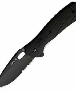 Buck Knives Buck 845BKX Vantage Force-Select, 3.25" 420HC Combo Black Blade, Black Nylon