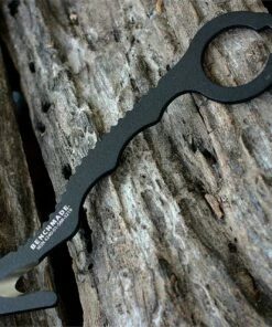 Benchmade Knives Benchmade Rescue Hook, 8BLKW, 6.50 in. Strap Cutter, Soft Black Sheath