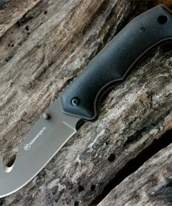 Kilimanjaro Victus, 910049, Gut Hook Folder with Black Handle