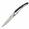 Deejo Knives Deejo DEE9CB004 Wood 27G, 3.25" 420 SS Plain Blade, Granadilla (Blackwood) Handle