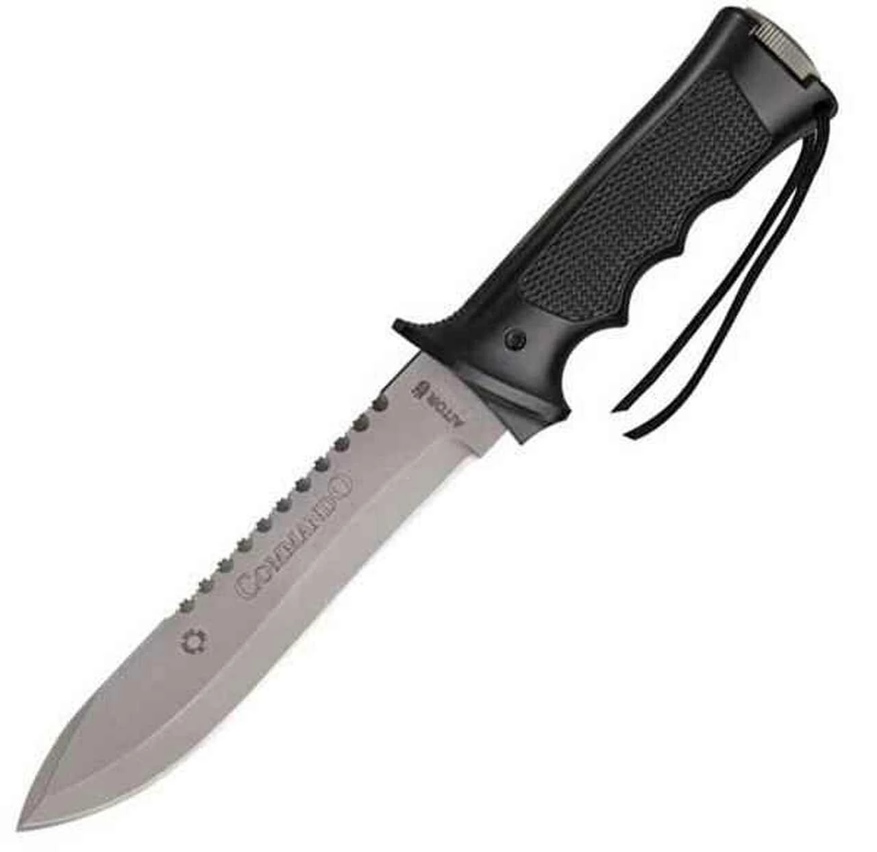 Aitor 16020 Commando & Survival Kit, 7" SS Plain Blade, Black Aluminum Handle, Black Nylon Sheath 1 Aitor 16020 Commando & Survival Kit, 7" SS Plain Blade, Black Aluminum Handle, Black Nylon Sheath