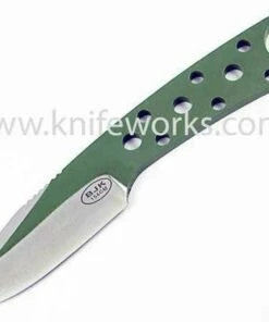 Blackjack Classic Knives BlackJack Model 155 Neck Knife Green Finish w/Sheath
