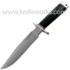 Blackjack Classic Knives Blackjack Classic Blade Model 1-7 Black Micarta Handle, Leather Sheath