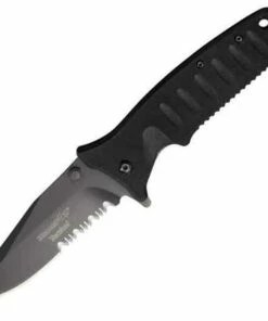 Fox Knives USA Blackfox Tactical Linerlock, 5" Closed, Clip Blade, Combo Edge
