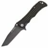 Blackjack Classic Knives Blackjack International Model, black titanium nitride coated modified tanto blade