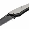 Boker Plus Griploc, 3 1/2 Black Coated AUS-8 Blade, Silver Aluminum Handles