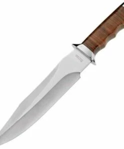 Boker Magnum Giant Bowie ,440 Stainless, Genuine Leather Handle