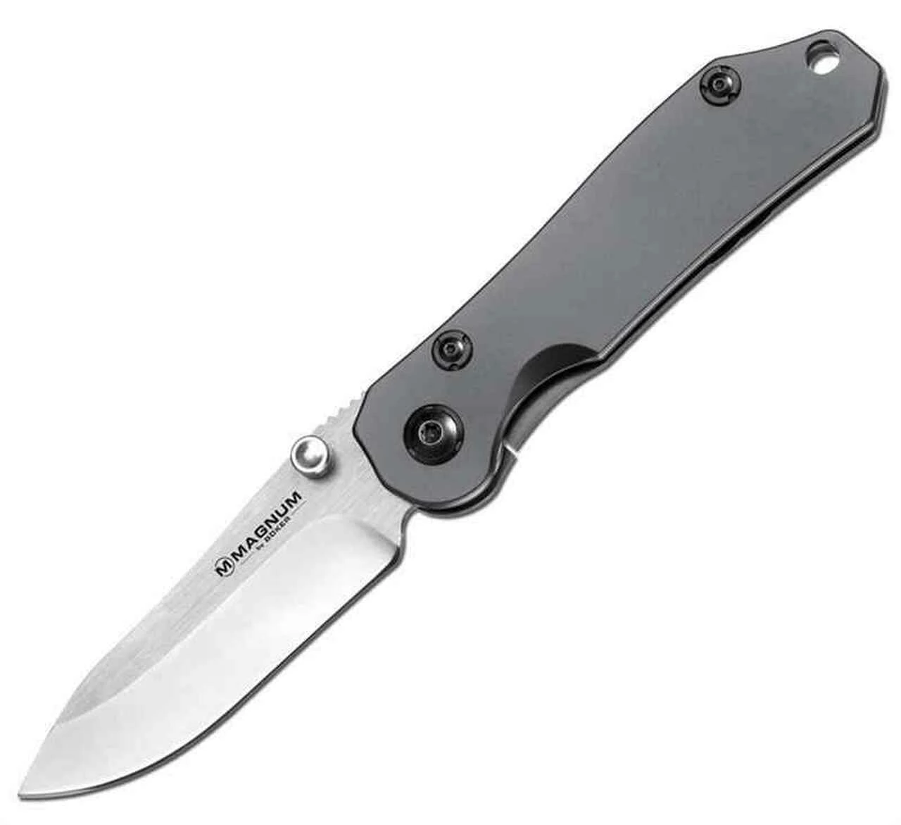 Boker Magnum Steelpower, 440 Steel Blade, 440 Steel Handle 1 Boker Magnum Steelpower, 440 Steel Blade, 440 Steel Handle