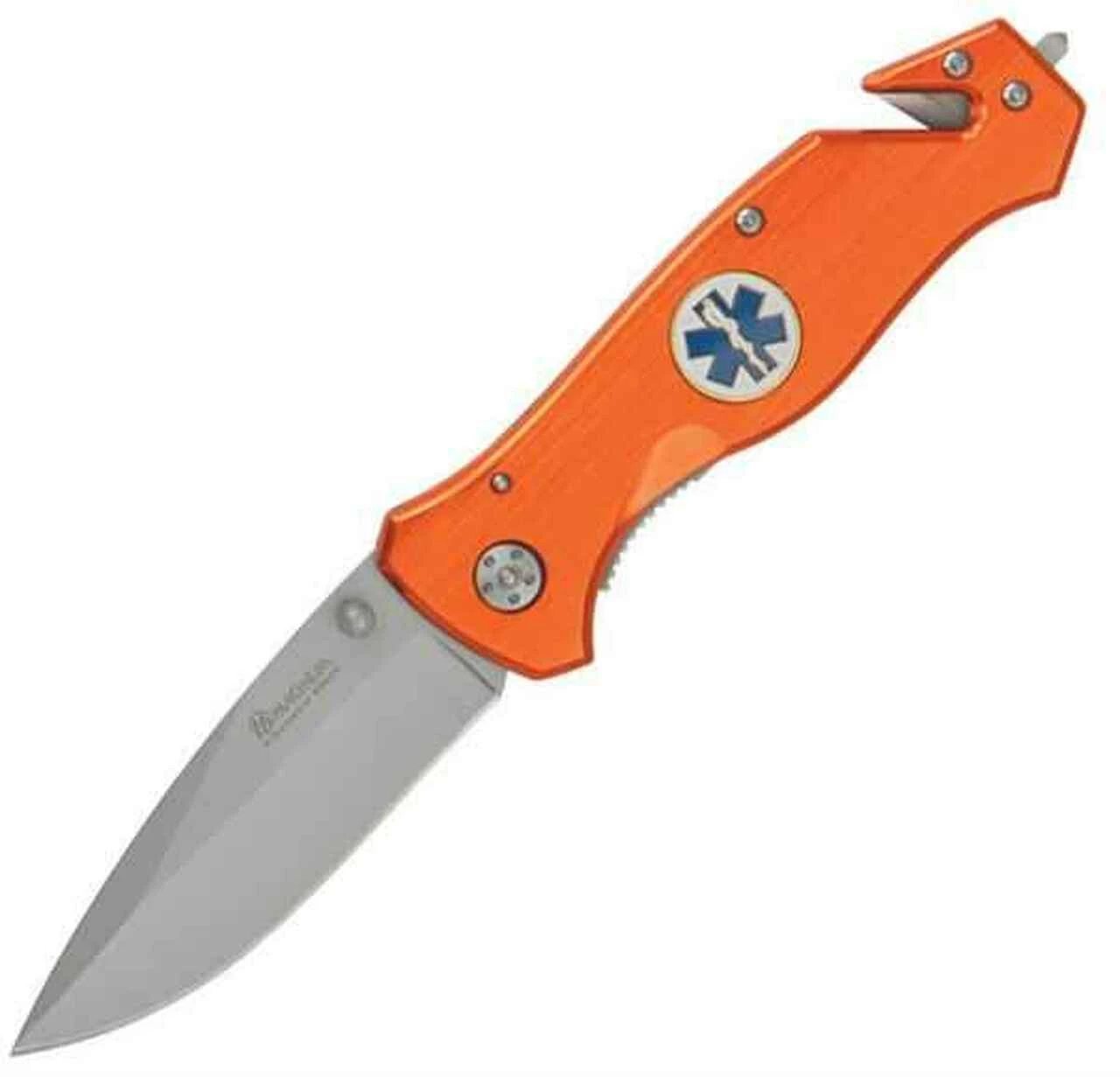 Boker Magnum To Serve and Protect-Medic, 440 Stainless, Aluminum Handle 1 Boker Magnum To Serve and Protect-Medic, 440 Stainless, Aluminum Handle