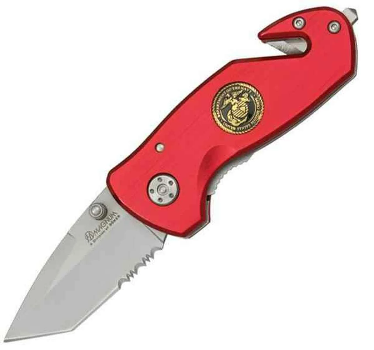 Boker Magnum Semper Fi, 440 Stainless, Aluminum Handle 1 Boker Magnum Semper Fi, 440 Stainless, Aluminum Handle