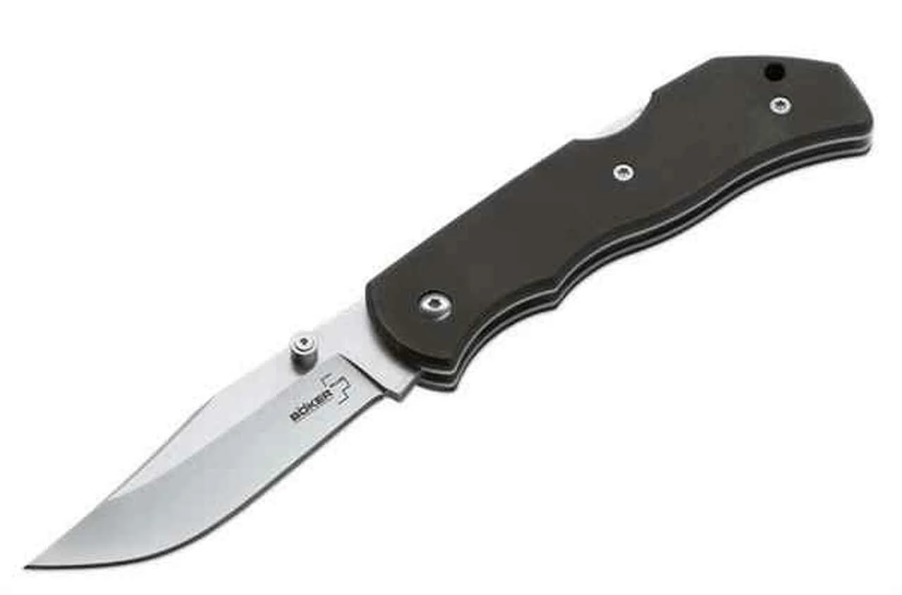 Boker Plus Optima Black, AUS-8 Stainless, G10 Handle 1 Boker Plus Optima Black, AUS-8 Stainless, G10 Handle