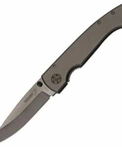 Boker Plus ANTI-MC Tactical Knife, High-Tech Ceramic, Titanium Handle