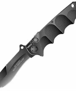 Boker Plus Jim Wagner RBB, Black Aluminum Handle, Plain