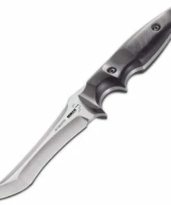 Boker Plus Rampage Fixed Blade, 440C Stainless, Black Micarta Handle