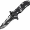 Boker Plus Camo Defender, 440C Stainless, Aluminum Handle