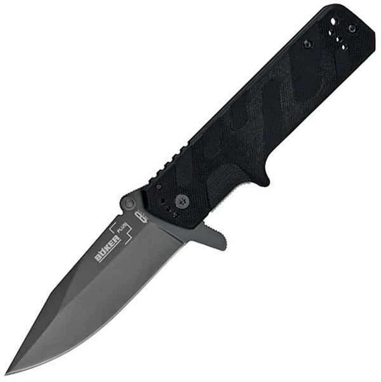 Boker Plus CLB Direkt, Titanium-Coated 440C, G-10 Handle 1 Boker Plus CLB Direkt, Titanium-Coated 440C, G-10 Handle