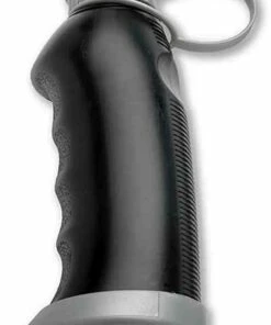 Browning Knives Browning Black Label AquaForce Tactical Water Bottle & Knife, Stainless Blade, G-10 Handle, Black/Silver