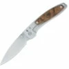 Browning Knives Browning Falcon, Walnut Handle, Plain Edge, Pocket Clip