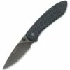 Buck Knives Buck 327CF Nobleman, 2.6" 440A Plain Blade, Carbon Fiber Graphic Overlay