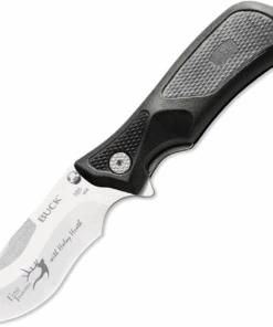 Buck Knives Buck 585GYSHH ErgoHunter Adrenaline, Haley Heath, 3"420HC Plain Blade, Nylon with Rubber Inlay