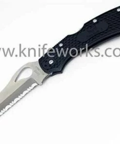 Byrd Knives Byrd Large Rescue 2, FRN Handle, Full Flat Ground Serrated Edge