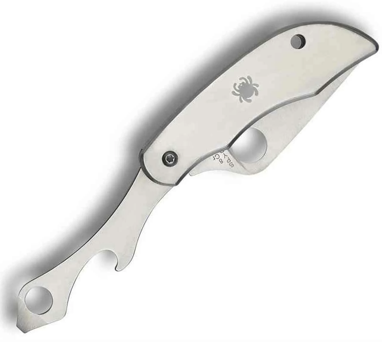 Spyderco Knives Spyderco ClipiTool Bottle Opener & Screwdriver C175P, 8Cr13MoV, Stainless Steel Handle 1 Spyderco Knives Spyderco ClipiTool Bottle Opener & Screwdriver C175P, 8Cr13MoV, Stainless Steel Handle