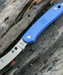Spyderco Knives Spyderco Roadie Slipjoint - Blue FRN (2.09"N690co PlainEdge) C189PBL