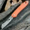 Spyderco Knives Spyderco Roadie Slipjoint - Orange FRN (2.09" N690co) C189POR