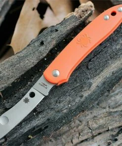 Spyderco Knives Spyderco Roadie Slipjoint - Orange FRN (2.09" N690co) C189POR