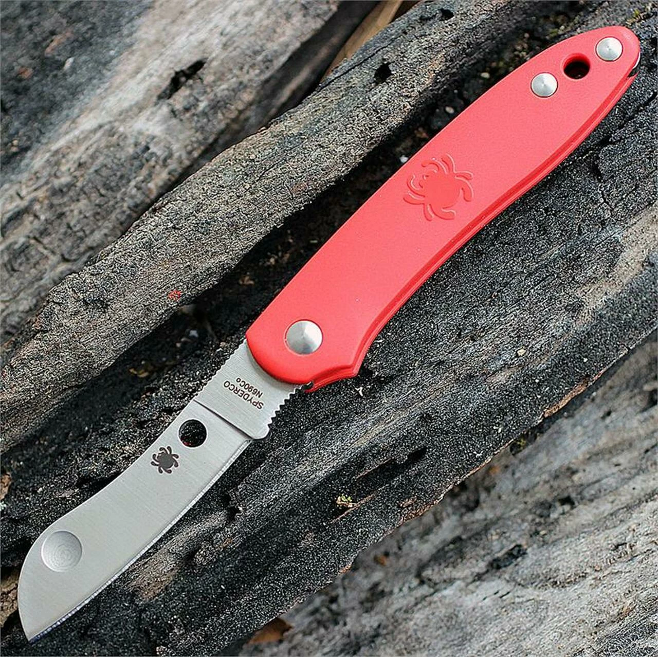 Spyderco Knives Spyderco Roadie Slipjoint - Red FRN (2.09" N690co) C189PRD 1 Spyderco Knives Spyderco Roadie Slipjoint - Red FRN (2.09" N690co) C189PRD