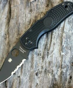 Spyderco Knives Spyderco C41PSBBK5 Native 5, 3.10" CPM S30VN, FRN Handle