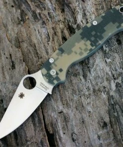 Spyderco Knives Spyderco C81GPCMO2 Para-Military 2, 3.43" CPM S30V, G-10 Camo Handle