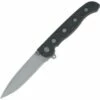 CRKT M16 Kit Carson Design Spear Point, 4" Closed, Plain, AutoLAWKS Safety