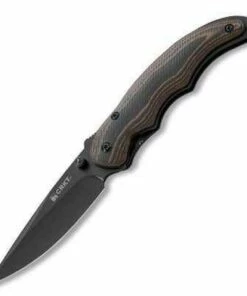 CRKT 1105K Endorser™, 3.2" 8Cr14MoV Plain Black Blade, G-10 Handle