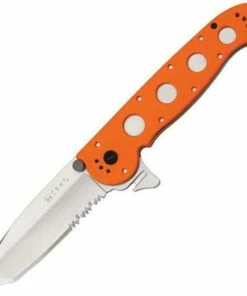 CRKT Columbia River Tanto Emergency Rescue, 5 1/4" Closed Linerlock, Combo Edge