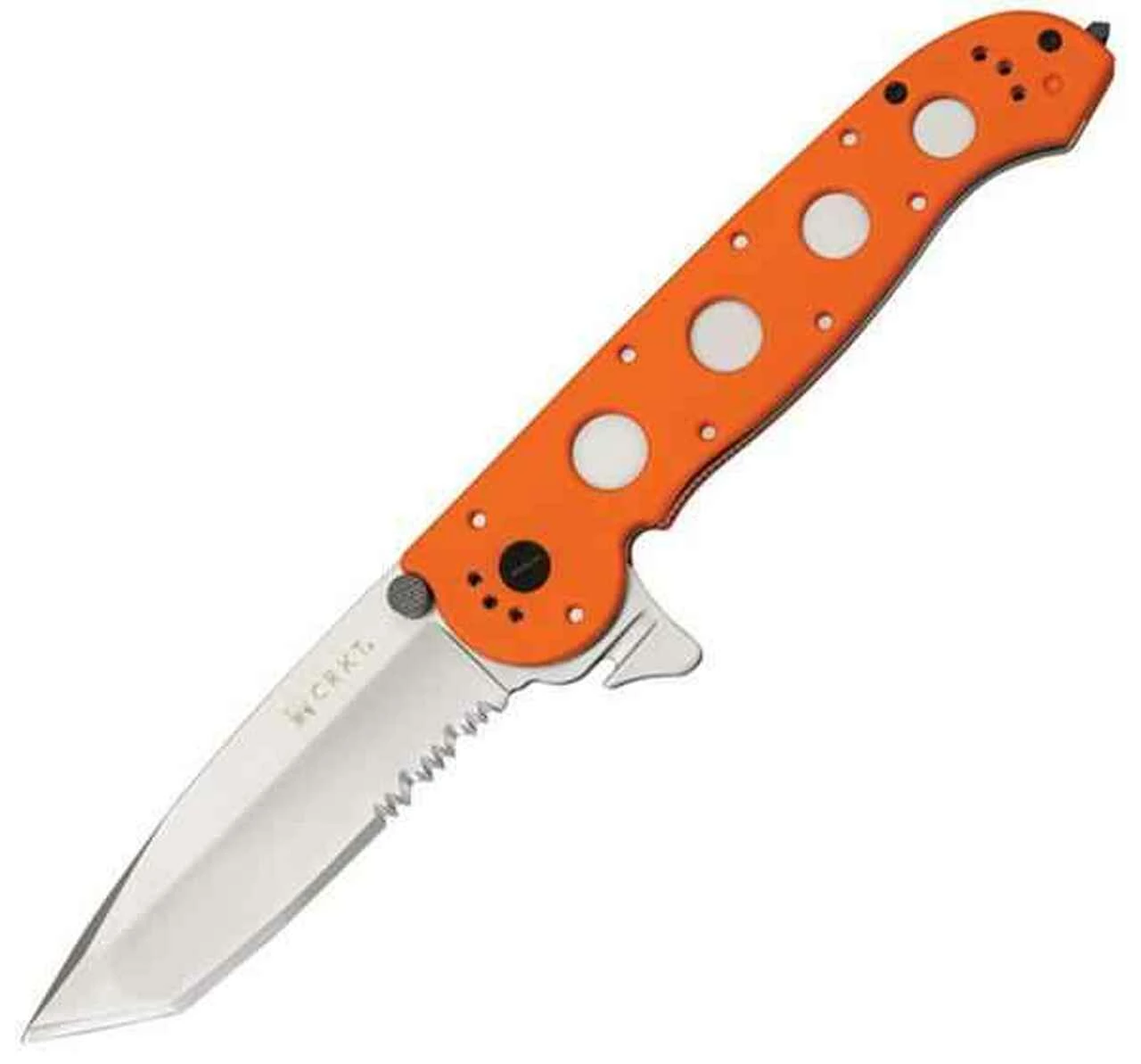 CRKT Columbia River Tanto Emergency Rescue, 5 1/4" Closed Linerlock, Combo Edge 1 CRKT Columbia River Tanto Emergency Rescue, 5 1/4" Closed Linerlock, Combo Edge