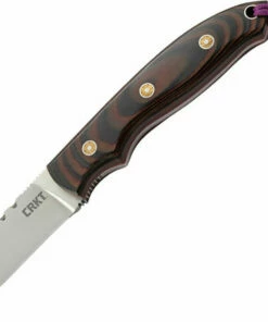 CRKT 2861 Hunt'N Fisch, 3" 8Cr13MoV Plain Blade, Multi-Layered G-10 Handle