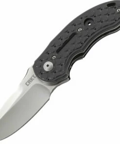 CRKT No Time Off Folder BD1 Plain Blade, Nylon Handle Designed by Flavio Ikoma