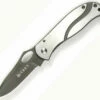 CRKT 6480 Pazoda, 2.6" 8Cr13MoV Plain Blade, SS Handle