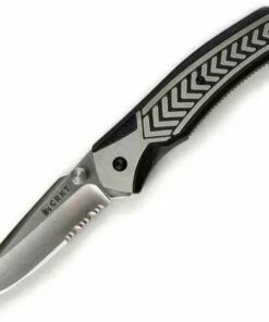 CRKT 6825 Lift Off 2, 3" AUS-8 Combo Blade, Zytel Handle