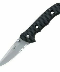 CRKT 7914 Hammond Cruiser, 3.75" AUS6M Combo Blade, Textured Zytel Handle