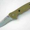 CRKT Hammond Cruiser Folder, Combo Edge 8CR14MoV, Green Zytel Handle