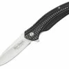 CRKT Ripple, 4 3/8" Closed Linerlock, 3 1/8" 8Cr14MoV Stainless Blade with Extended Tang, Ken Onion Design Blade Etching