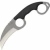 Cold Steel CS39FK Double Agent I, 3" AUS 8A SS Plain Blade, Grivory Handle, Secure-Ex Neck Sheath