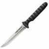 Cold Steel CS53NCC Drop Point Spike, 4" 4116 German SS Plain Blade, Black Grivory Handle, Secure-Ex® Neck Sheath