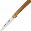 Cudeman Vendetta Stiletto Folder, M.Vanadio, Olive Wood Handle