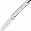 Douk-Douk El Baraka Folder, Carbon Steel, Silver Finished Folded Steel Handles